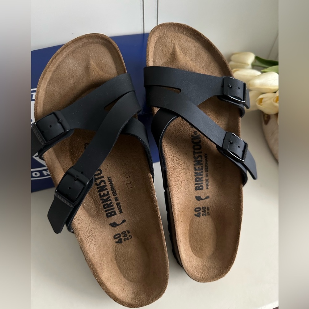 Birkenstock Yao Balance - black size 9